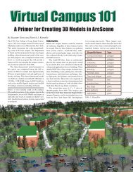 A Primer for Creating 3D Models in ArcScene - Myweb @ CW Post ...