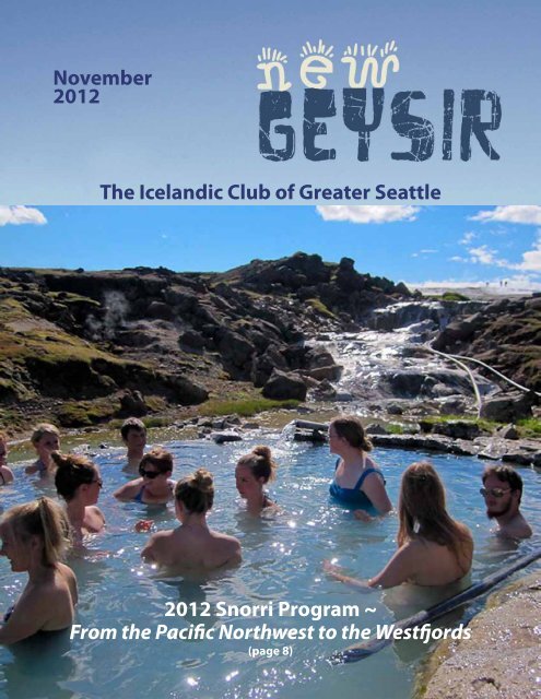 here - Icelandic Club of Greater Seattle