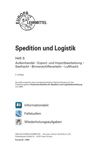 Spedition und Logistik - Europa-Lehrmittel