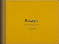 Essays for Admissions and Scholarship Applications - Victor Valley ...