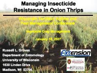 Onion Thrips Control using Carzol SPÂ® at 3 action thresholds Onion ...
