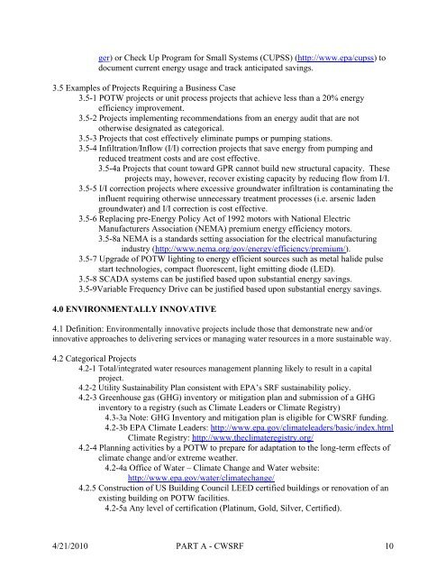 Intended Use Plan for FY-2012 - Water Resources Board - State of ...