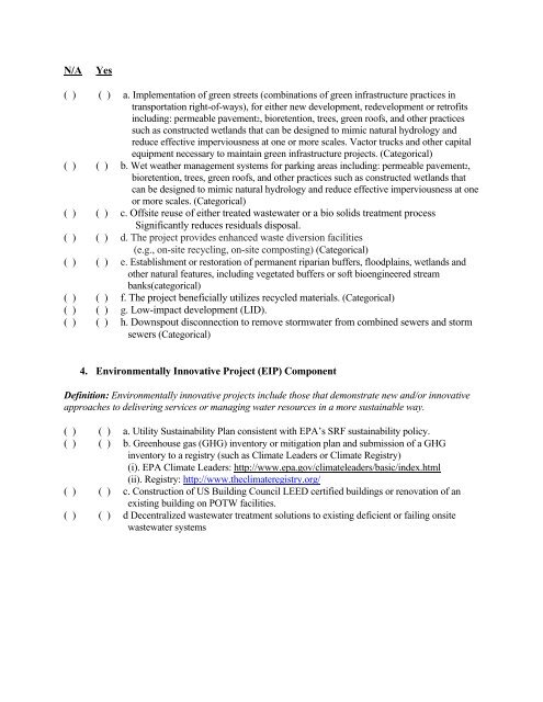 Intended Use Plan for FY-2012 - Water Resources Board - State of ...
