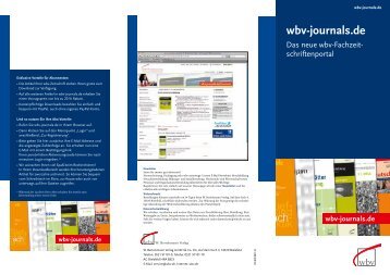 wbv-journals.de