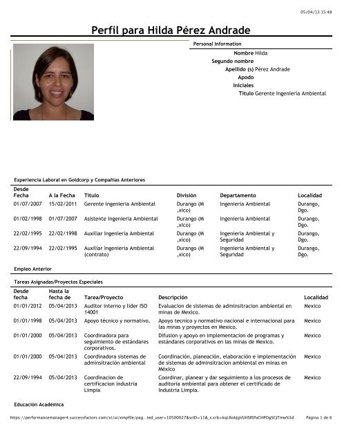 Ing. Hilda PÃ©rez Andrade - AsociaciÃ³n de Ingenieros de Minas ...