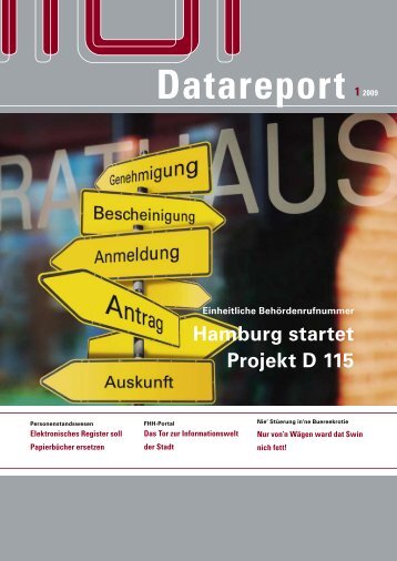 Datareport 1 2009 - Dataport