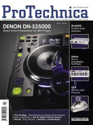 PDF вариант - Pro Audio &amp; Lighting Magazine