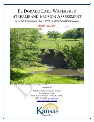 El Dorado Lake Watershed Streambank Erosion Assessment