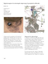 Bygherrerapport for arkÃ¦ologisk udgravning af ... - Roskilde Museum