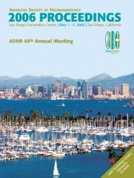 2006 PROCEEDINGS - ASNR