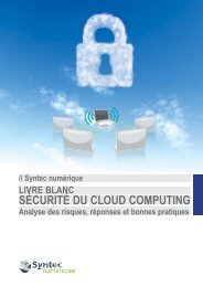 Livre Blanc SYNTEC.pdf - Syntec NumÃ©rique