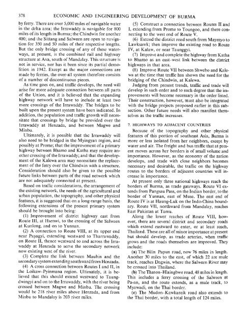 Burma Development 1953 Vol1 Part11.pdf - Nathan Associates