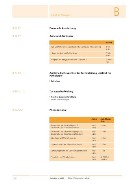 Qualitätsbericht 2008 Gera - SRH Kliniken GmbH