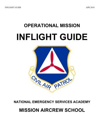 Operational Mission - Inflight Guide - NESA - Civil Air Patrol