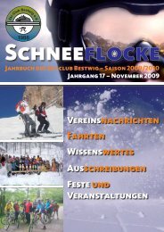 Schneeflocke eflocke - Ski-Club Bestwig