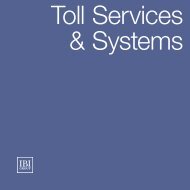 Toll Services & Systems - IBI Group