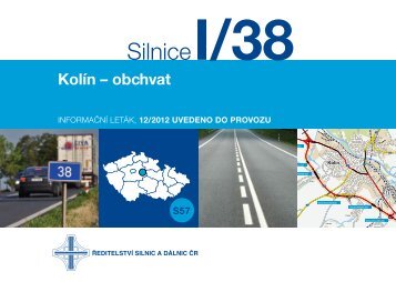 Silnice I/38 KolÃ­n â obchvat - ÅeditelstvÃ­ silnic a dÃ¡lnic