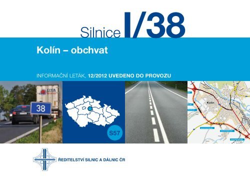 Silnice I/38 KolÃ­n â obchvat - ÅeditelstvÃ­ silnic a dÃ¡lnic