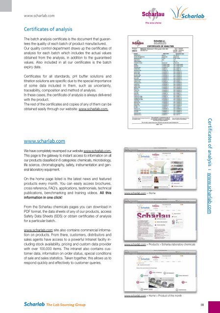 Scharlab - AMCO Instruments, SRL