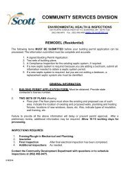 Remodel (Residential) Permit - Scott County