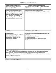 Lesson Plan: Caste System/Hinduism - ACT-ESL