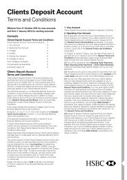 Client Deposit Account Terms and Conditions (PDF) - Business ...