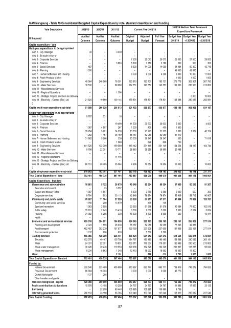 to download the PDF for MTREF Budget Write-up ... - Mangaung.co.za