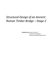 Structural Design of an Ancient Roman Timber ... - Discovery Press