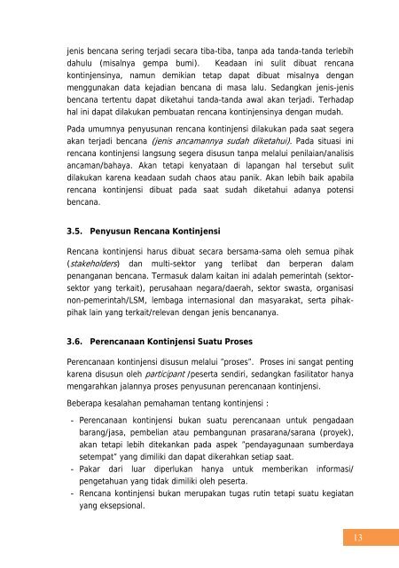 daftar isi - BNPB