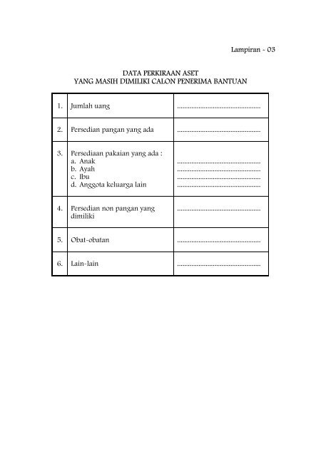 daftar isi - BNPB