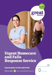 Urgent Homecare and Falls Response Service - Central ...