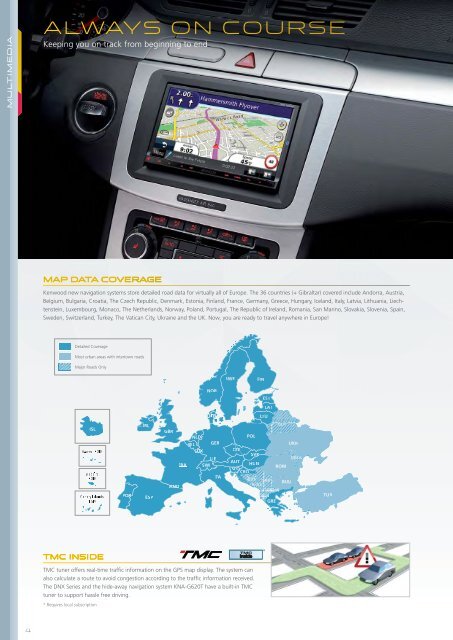 Multimedia/Navigation Open PDF - Kenwood