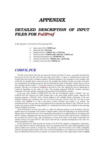 FullProf - CCP14