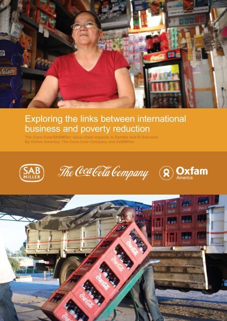 Poverty Footprint Study on how the Coca Cola - Oxfam America