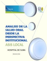 analisis de la salud oral desde la perspectiva ... - Hospital Suba