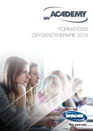 FORMATIONS OXYGENOTHERAPIE 2014 - Invacare
