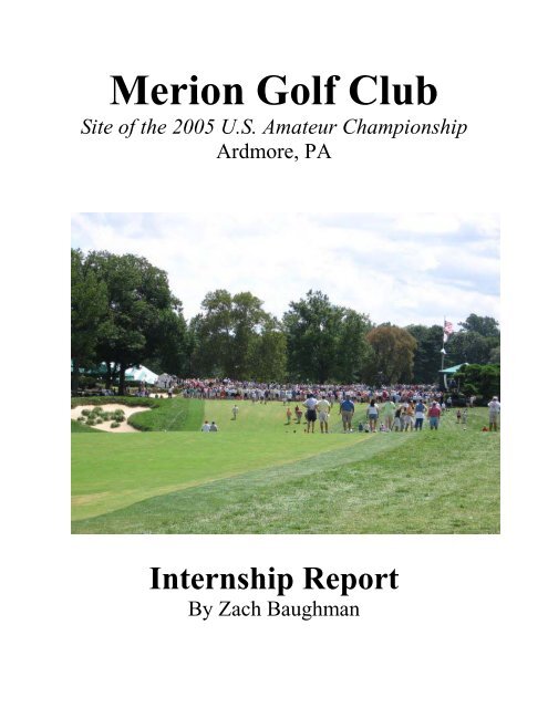 Pictures of Merion Golf Club (East Course)