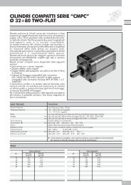 Cilindri compatti CMPC TWO-FLAT - Metal Work