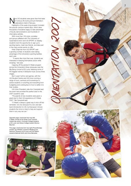 Issue 562 (March 2007) - Office of Marketing and Communications