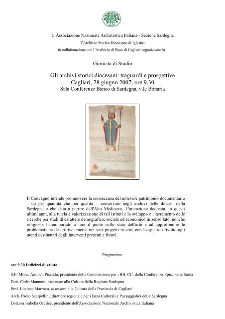 Scarica PDF - Archivio di Stato di Cagliari