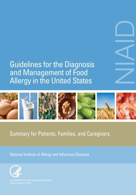 Guidelines for the Diagnosis and Management of Food Allergy in the ...