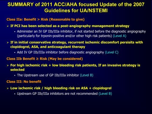 INTEGRILINÂ® (eptifibatide) Injection Clinical Support Slide Lecture ...