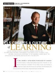 CLS CREATES A CULTURE - Sonepar