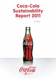 Coca-Cola Sustainability Report 2011