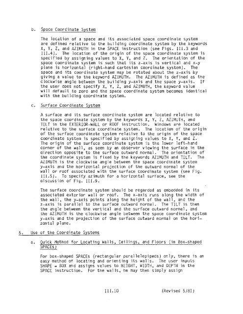 DOE-2 Reference Manual Version 2.1 - DOE2.com