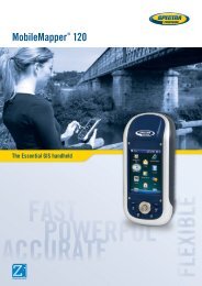 MobileMapperÂ® 120 - Canal Geomatics