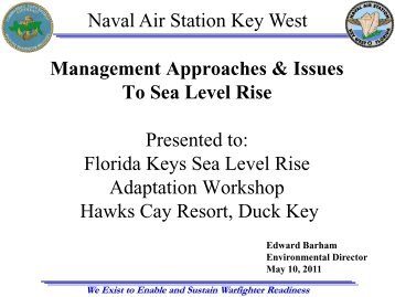 Ed Barham - Naval Air Station Key West