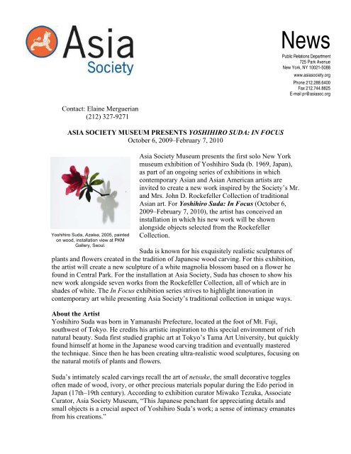 Yoshihiro Suda Press Release.pdf - Asia Society