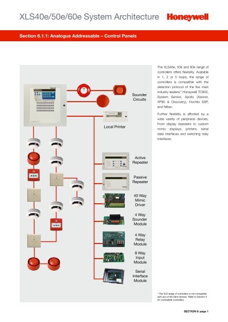 Optical Smoke Det Activ En54-7 Wiring Diagram / Xls40e 50e ...