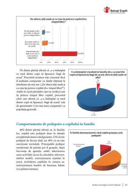 Studiul Abuzul şi neglijarea copiilor - Salvati Copiii